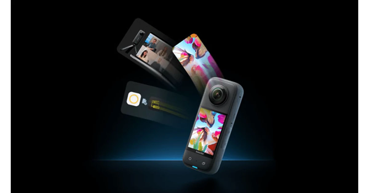 Új Insta360 X3 frissítés: Webkamera mód, tisztább PureShot, App Studio Reframing