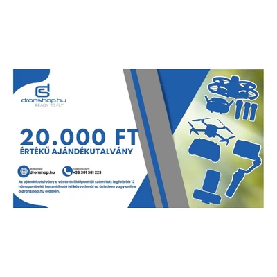 Dronshop Ajándékkártya - 20.000 Ft