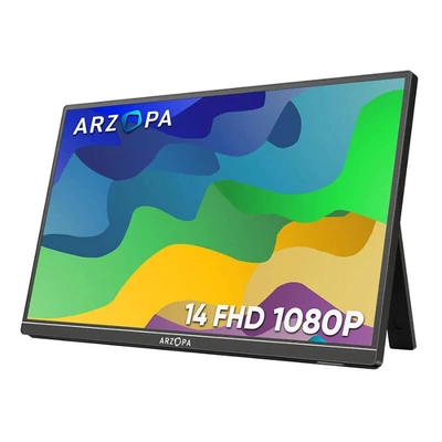 Arzopa A1S Hordozható Monitor - 14&quot;