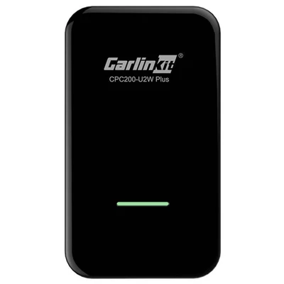 Carlinkit U2W Plus Wireless Adapter for Apple Carplay - Black