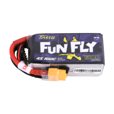 Tattu Funfly 1300mAh 22.2V 100C 6S1P LiPo Battery Xt60