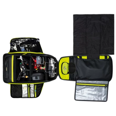 Torvol Pitstop Backpack Combo Quad Strap si base cap