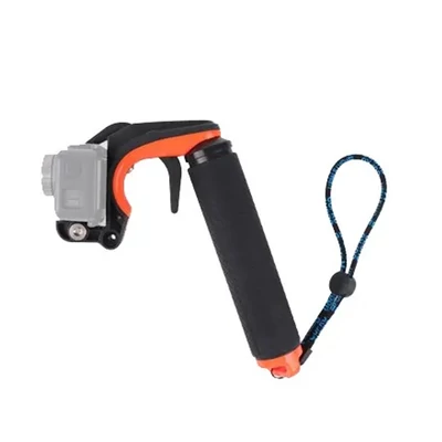 Diving handle with shutter release
