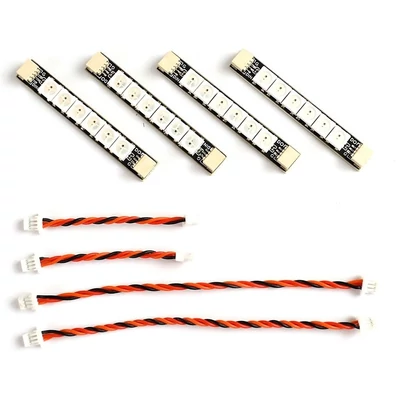MatekSys RGB W2812 6 LEDs 4 pieces