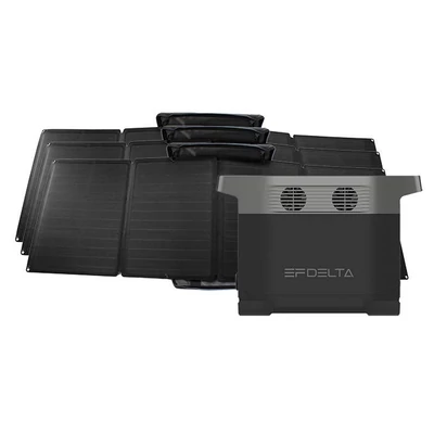 EcoFlow Delta - 3x 110W Solar Panel Bundle
