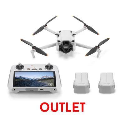 DJI Mini 3 Fly More Combo (DJI RC) - Outlet