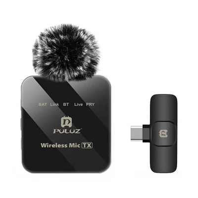 Puluz USB-C Wireless Lavalier Microphone PU648B