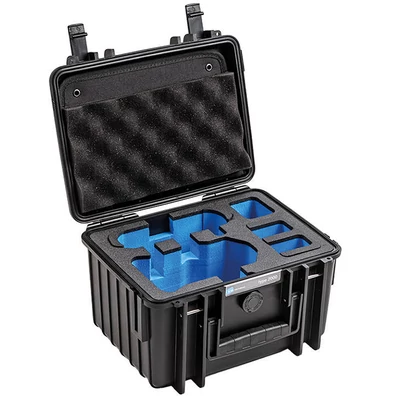 B&W Type 2000 Drone Case For DJI Mini 3 Pro - Black