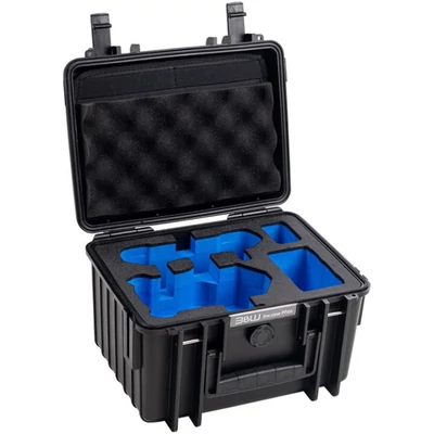 B&amp;W Type 2000 Drone Case For DJI Mini 4 Pro - Black