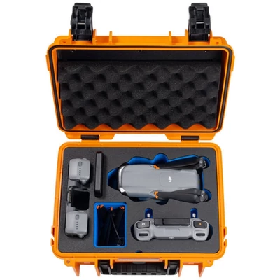 B&amp;W Type 3000 Drone Case For DJI Air 3 - Orange