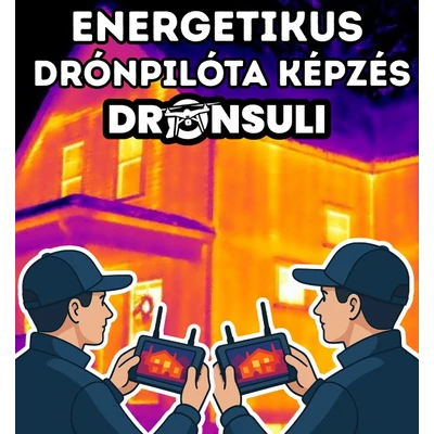 Energetikus drónpilóta képzés - Drónsuli