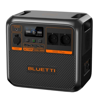 Bluetti AC180P Hordozható Áramforrás | 1800W 1440Wh