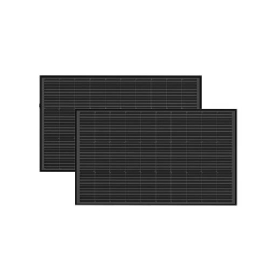 2x EcoFlow 100W Fotovoltaikus Panel (Merev Szerkezet)