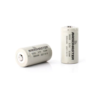 RadioMaster 900mah 3.7v Li-ion 18350 Akkumulátor Zorro-hoz (2db)