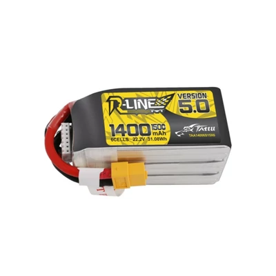 Tattu R-Line 5.0 1400mAh 22.2V 150C 6S1P XT60 akkumulátor