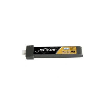 Tattu LiPo 300mAh 3.8V 75C 1S1P HV BT2.0.5 akkumulátor (5db)