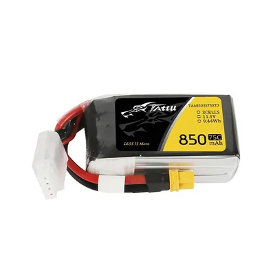 Tattu 850mAh 11.1V 75C 3S1P XT30 akkumulátor