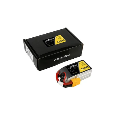 Tattu 850mAh 11.1V 75C 3S1P Akkumulátor XT60 Csatlakozó