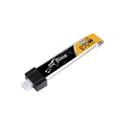 Tattu LiPo 270mAh 3.8V 75C 1S1P JST-PHR 2.0 Akkumulátor - 5 db
