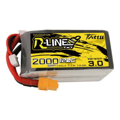 Tattu R-Line V3 LiPo Battery 2000mAh 4S1P 120C XT60