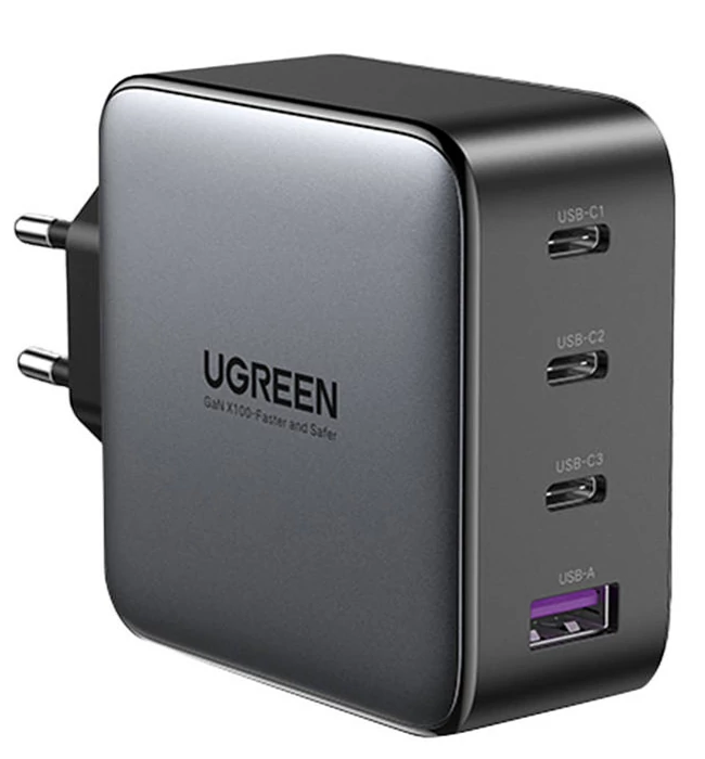 UGREEN CD226 - 100W Wall Charger with Quick Charge - Grey