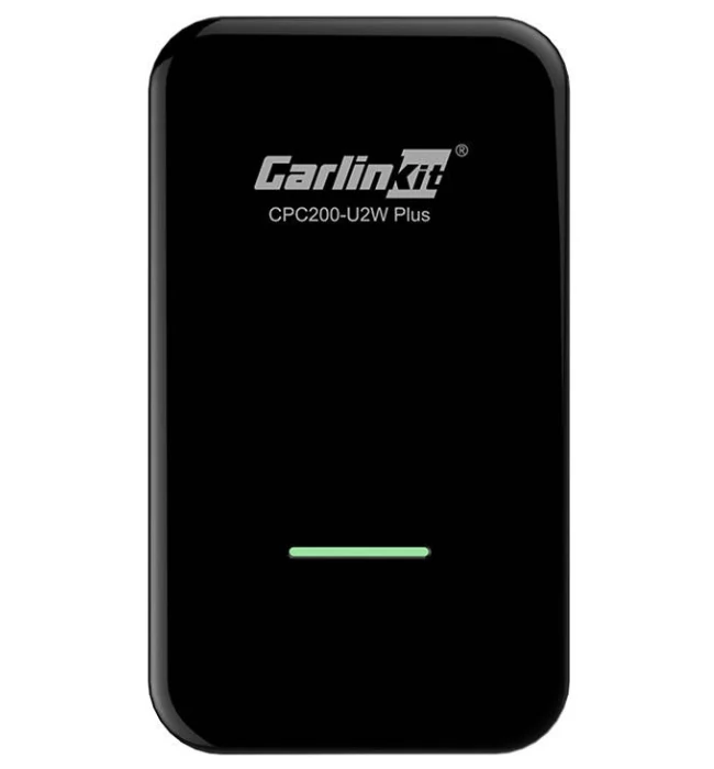 Carlinkit U2W Plus Wireless Adapter for Apple Carplay - Black