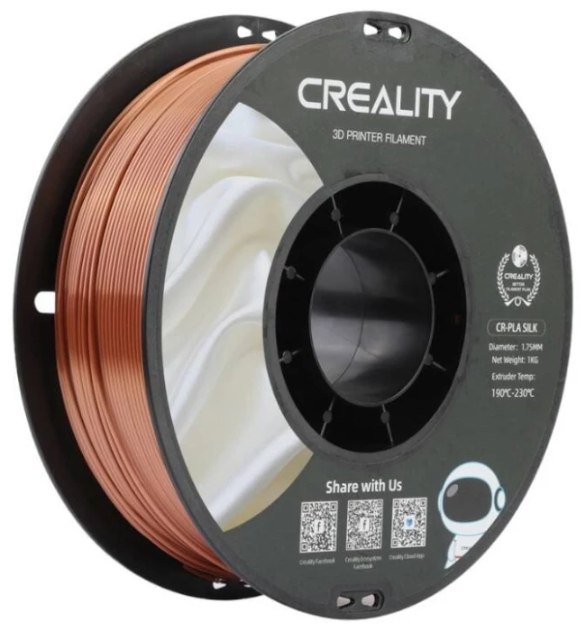 Creality CR-Silk PLA Filament - Red Copper