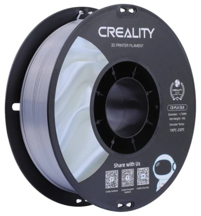 Creality CR-Silk PLA Filament - Silver