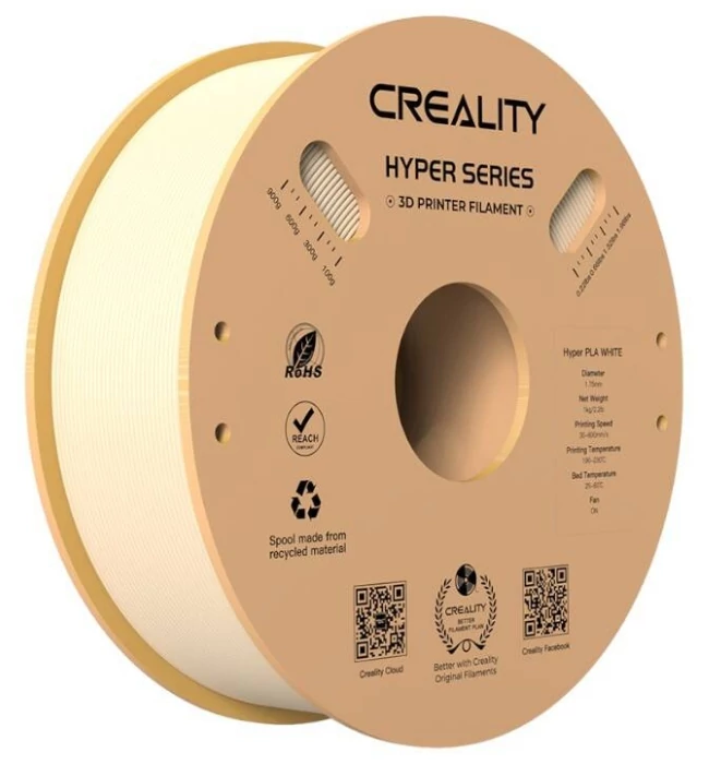 Creality Hyper PLA Filament - White