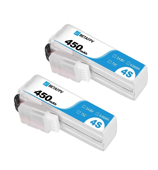 450mAh 4S 75C Lipo Battery (2 buc)
