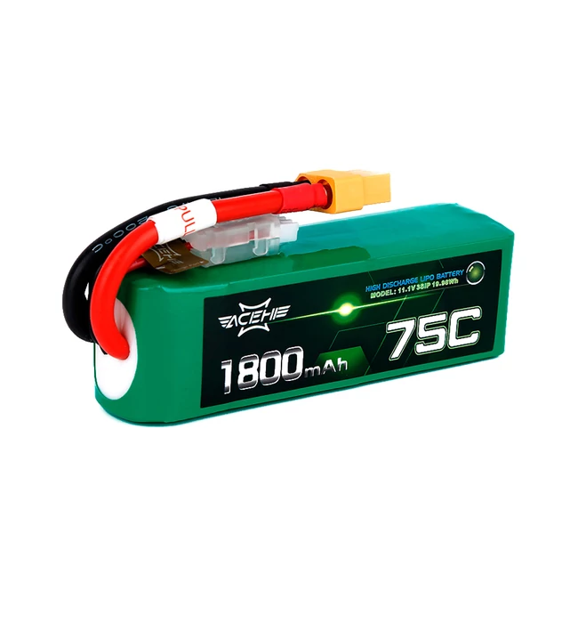 Acehe Racing Series Lipo Battery 1800mAh 3S 75C