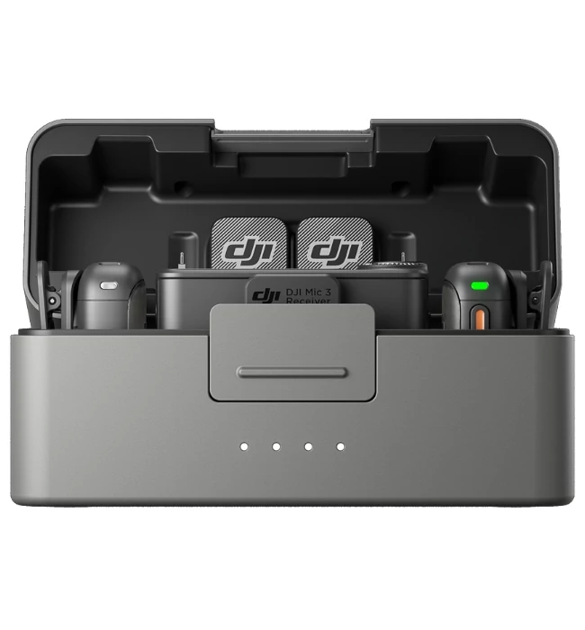 DJI Mic 3 - 2 TX + 1 RX + Charging Case