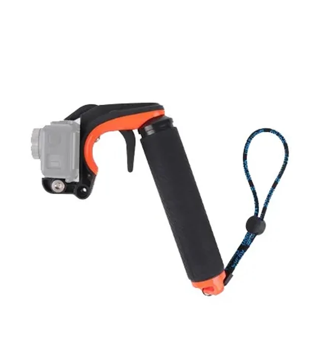 Diving handle with shutter release
