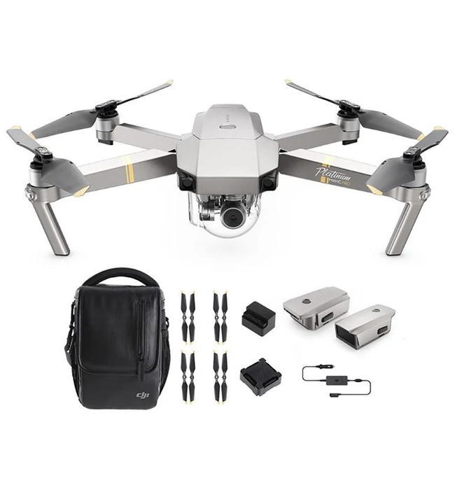 Drona DJI Mavic Pro Platinum Fly More Combo
