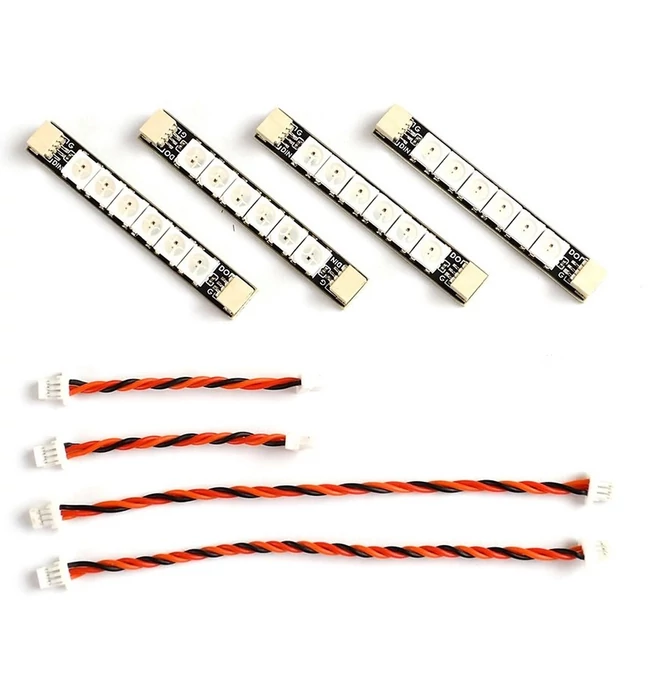 MatekSys RGB W2812 6 LEDs 4 pieces