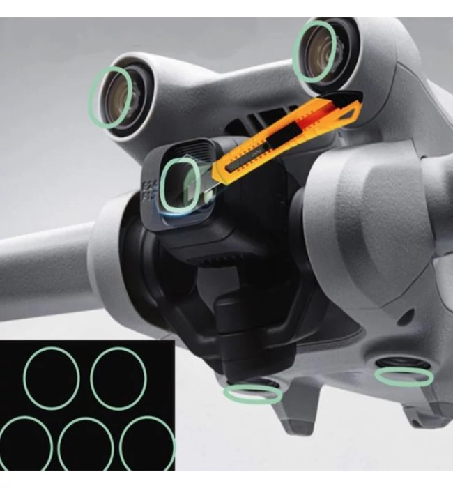 DJI Mini 3 Pro - Screen Protector - Lens and Sensors