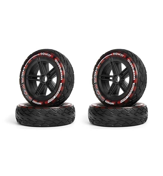 Exway Cloud Wheel Rover Scarlet Red for Atlas Pro 2WD