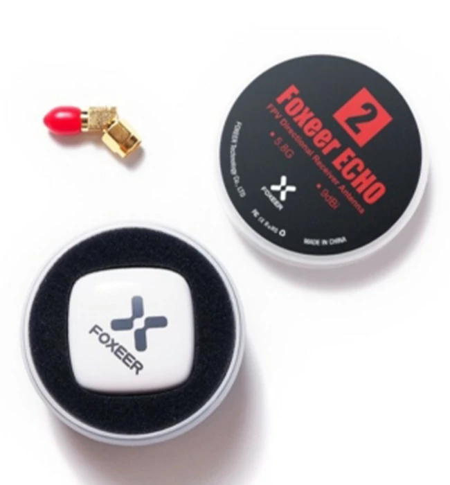 Foxeer Echo 2 9dBi Patch Antenna LHCP White