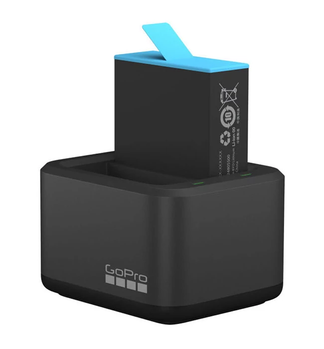 GoPro Hero9 Black Dual Battery Charger With Spare Battery