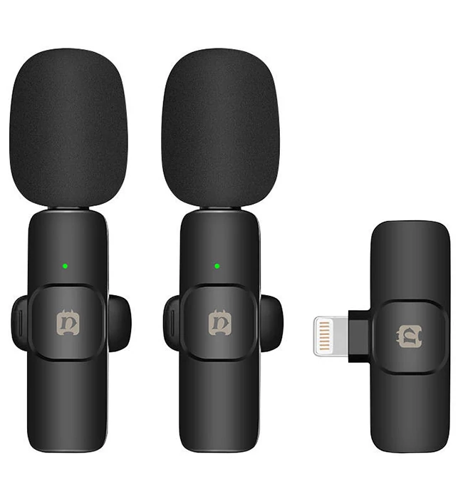 Puluz Lightning Wireless Lavalier Microphone PU3150B