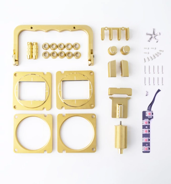 RadioMaster TX16S Külső CNC Tuning Szett Arany