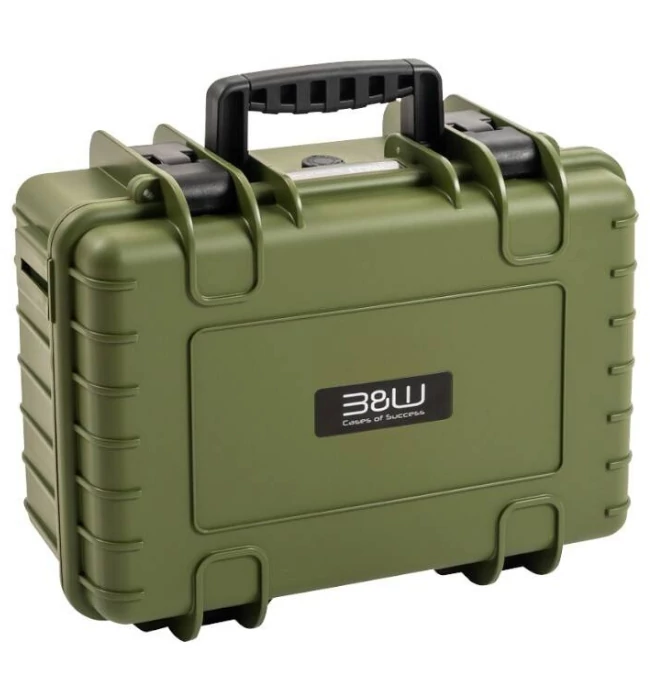 B&W Type 4000 Drone Case For DJI Avata 2 - Bronze Green