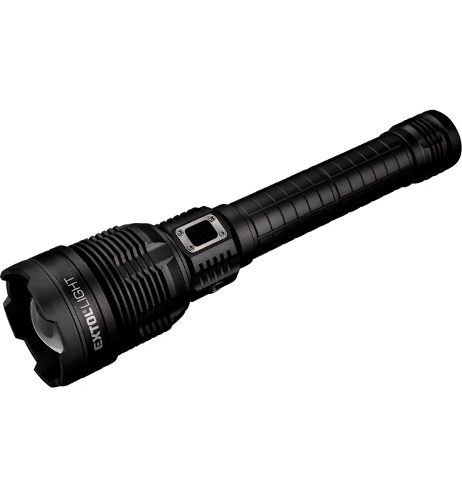 USB-s Újratölthető LED lámpa - 60W - 8000 Lm - Li-ion - 5000 mAh - Power Bank - Zoomos - alumínium ház