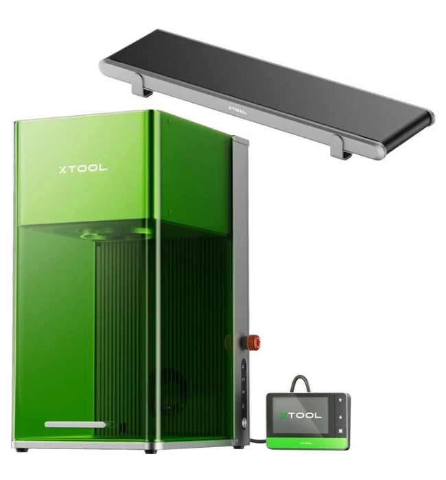xTool F1 Laser Engraving Machine and xTool Conveyor Set