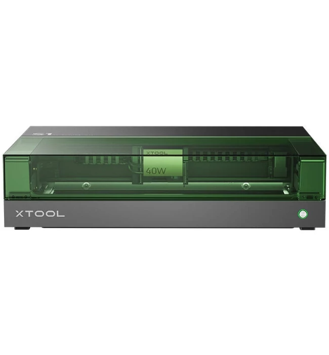 xTool S1 2-in-1 40W Laser Engraver Machine - Basic Kit - Black