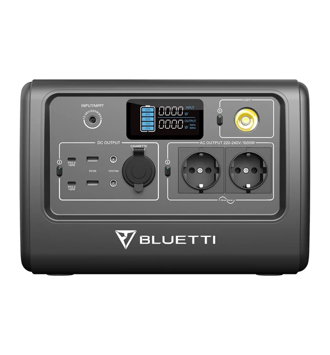 Bluetti PowerOak EB70 Hordozható Áramforrás | 1000W 716Wh