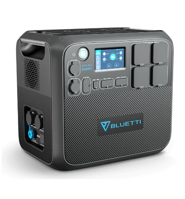 Bluetti AC200MAX Hordozható Áramforrás | 2,200W 2,048Wh