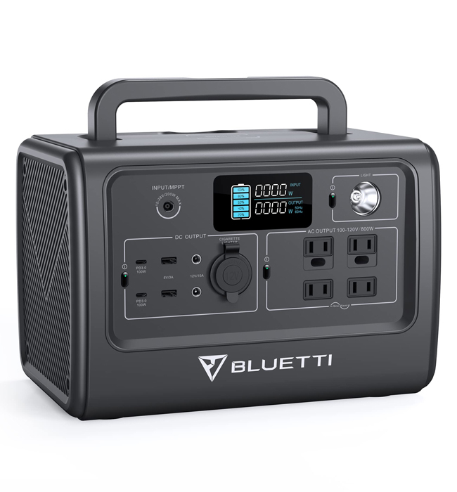 Bluetti EB70S Hordozható Áramforrás | 800W 716Wh