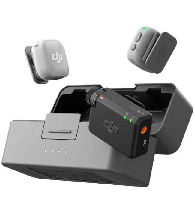 DJI Mic Mini 2  (2 TX - 1 RX - Charging Case)