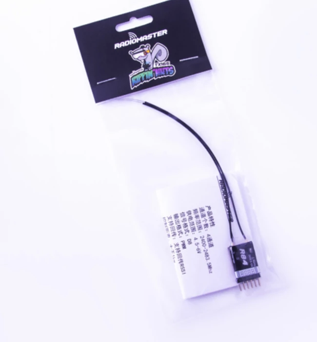 RadioMaster - R84 4 Csatornás Frsky D8 Kompatibilis PWM vevőegység